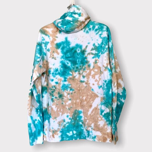 BSR By Samii Ryan Pure Angel Tie Dye Hoodie in Cloud Blue Size Medium - Picture 8 of 13